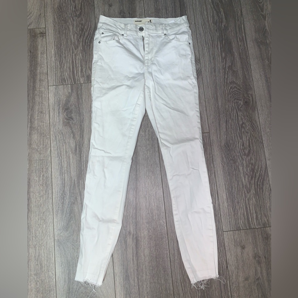 Garage White Jeans